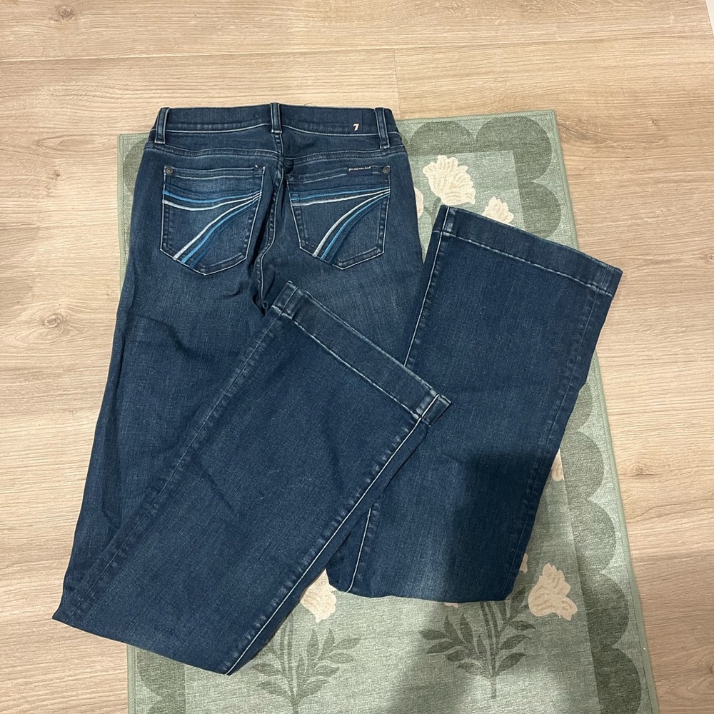 NWOT - 7 For All Mankind Dojo Tall Shades of Blue